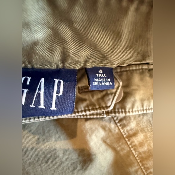 Gap Olive Utility Cargo Skirt - Picture 9 of 10